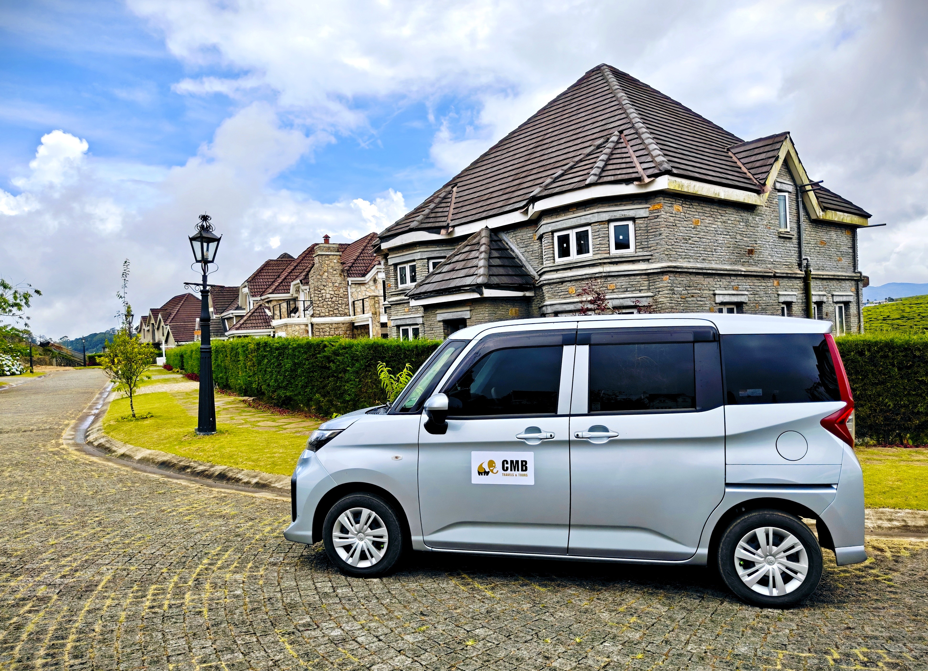 CMB Travels van with professional transport service